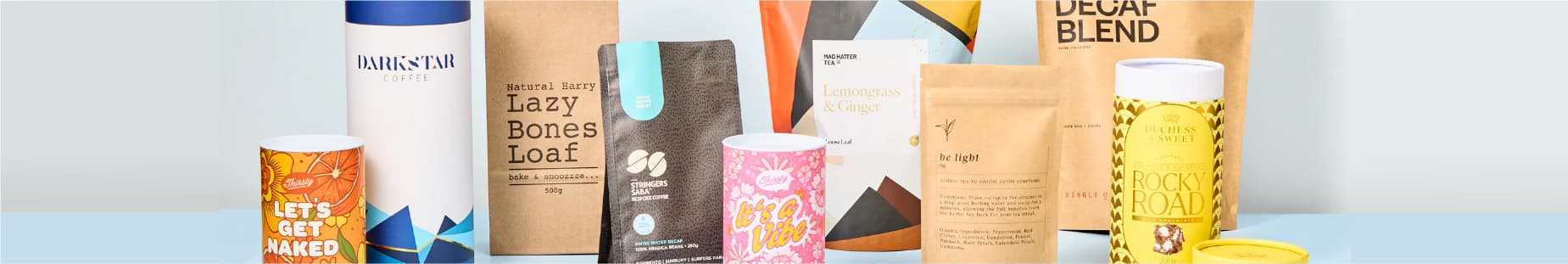 Custom packaging range