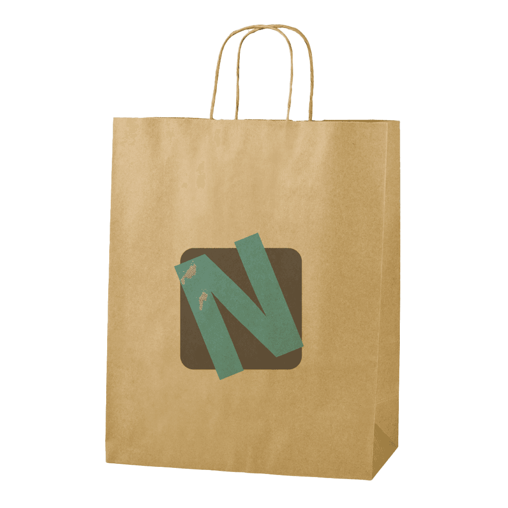Twisted handle Bags